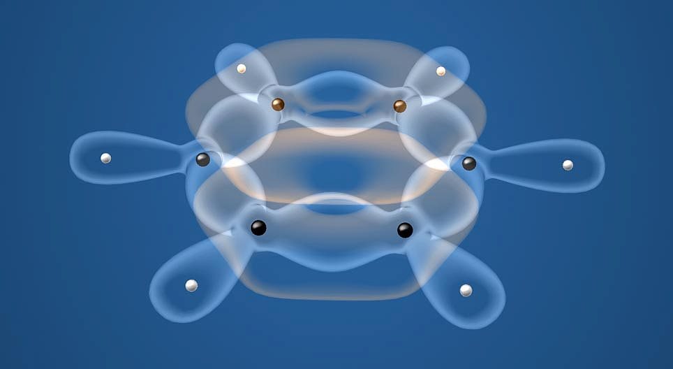 Kovalentne veze molekula benzola