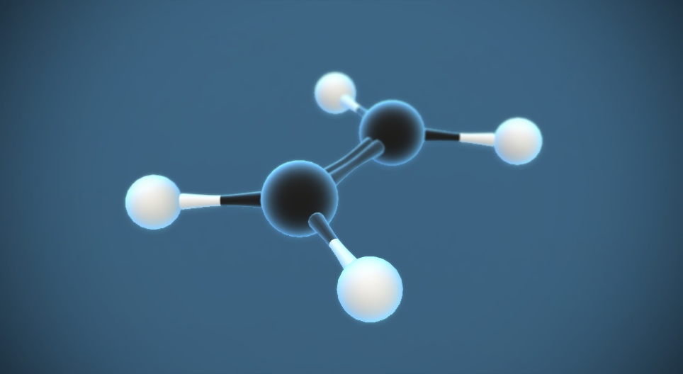 Eten (etilen) (C₂H₄)