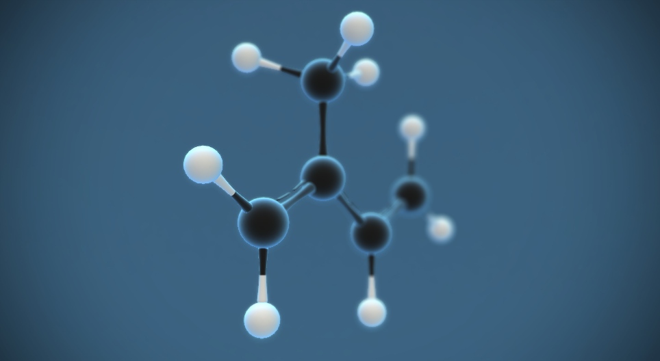 Izopren (2-metilbuta-1,3-dien) (C₅H₈)