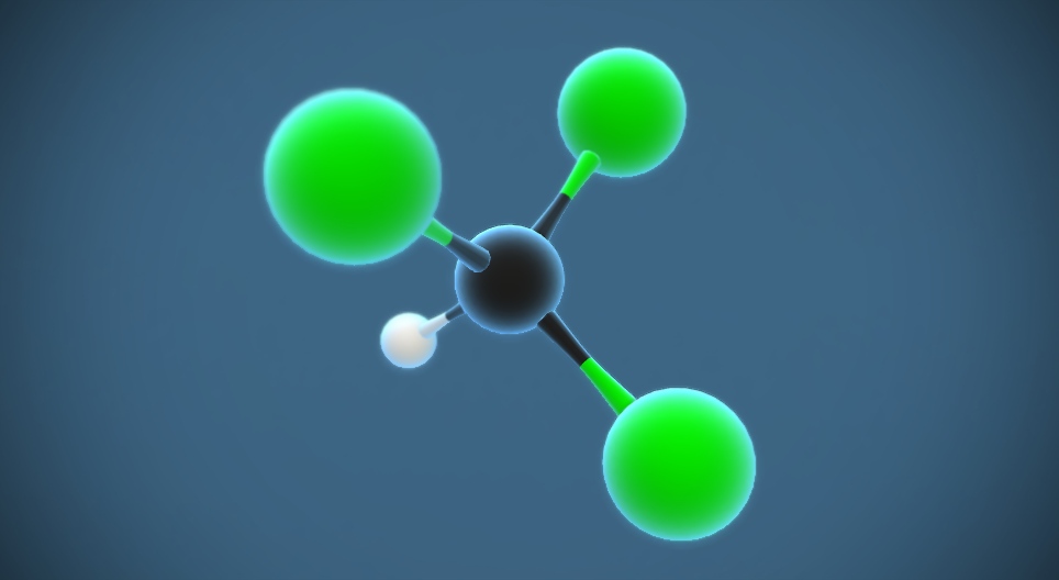 Triklormetan, kloroform (CHCl₃)