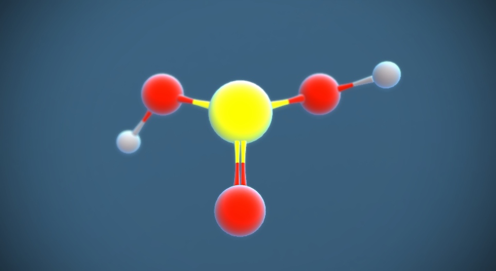 Sumporasta (sulfitna) kiselina (H₂SO₃)