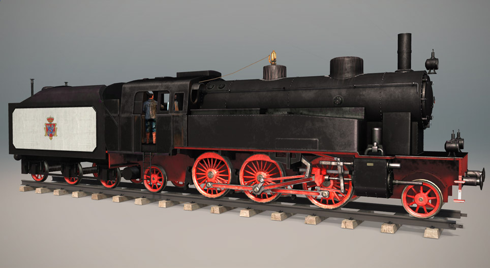 Parna lokomotiva BR Standard Class 3 2-6-2T