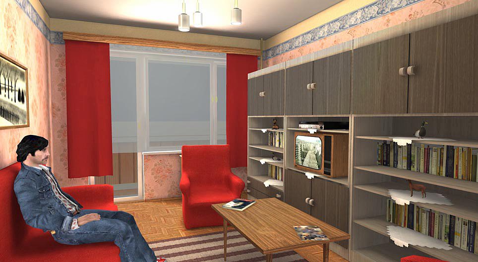 Tipičan stan u Mađarskoj 1980-ih godina