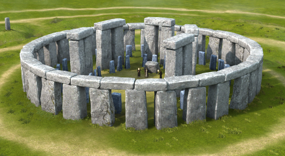 Stonehenge (Velika Britanija, brončano doba)