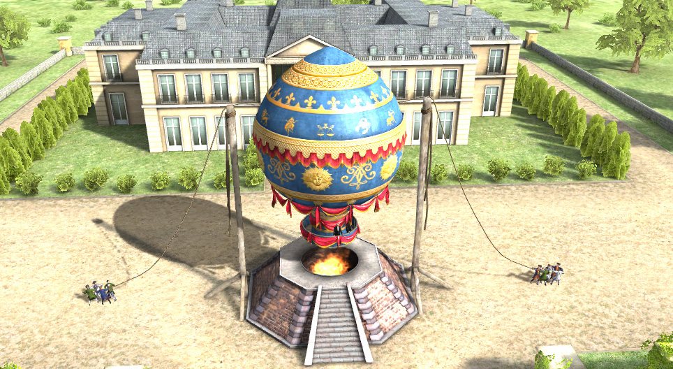 Balon na vrući zrak braće Montgolfier (18. stoljeće)