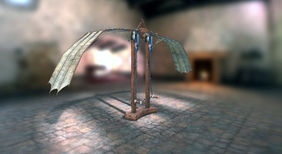 Mehanička krila, izum Leonarda da Vincija