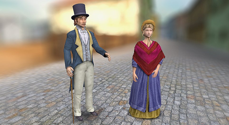 Odjeća (Zapadna Europa, 19. stoljeće)