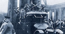 Revolucionari na ulicama Berlina, glavnog grada Njemačke (studeni 1918.)