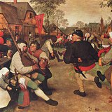 Pieter Bruegel st.: Seljački ples (1567.)