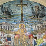 Rani kršćanski mozaik (Crkva Sv. Pudenziane, Rim, 4. stoljeće A.D.)