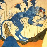 Freska iz palače u Knosu (oko 1200. pr. Kr.)