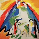 Wassily Kandinsky: Planina (1909, Ekspresionizam)