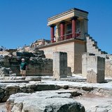 Ruševine kraljevske palače u Kreti