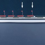 Tegljenje malog auta s teretom