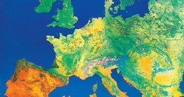 Satelitska slika Europe