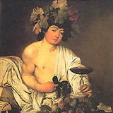 Caravaggio: Bacchus (1595, Galerija Uffizi, Firenca)