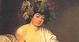 Caravaggio: Bacchus (1595, Galerija Uffizi, Firenca)