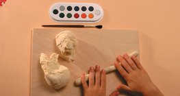 Izrada prstena za obruse od slanoga tijesta - 1. korak