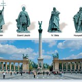 Milenijski spomenik u Budimpešti, Mađarskoj