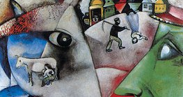 Marc Chagall: Ja i selo (1911, Nadrealizam)