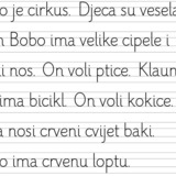 Čitanje - C