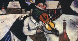 Marc Chagall: Zeleni violinist (1912, Nadrealizam)