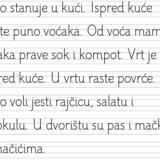 Čitanje - Ć