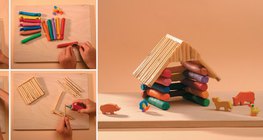 Izrada kućice od tijesta