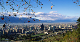 Pogled na Santiago de Chile