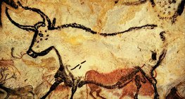 Tur i konj (Špilja Lascaux, 18000.-15000. pr. Kr.)
