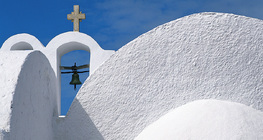 Hram na otoku Santorini