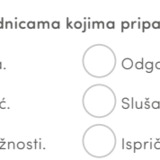 Samoprocjena - moje ponašanje u zajednici