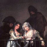Francisco Goya: Maje na balkonu (1810-1815, Impresionizam)