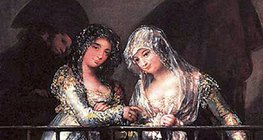 Francisco Goya: Maje na balkonu (1810-1815, Impresionizam)