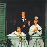 Édouard Manet - Balkon (1868, Impresionizam)