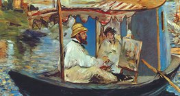 Édouard Manet: Barka (1874, Impresionizam)