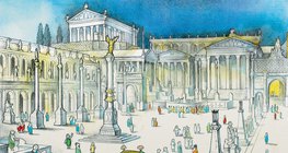 Moguća rekonstrukcija Foruma Romanuma