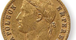 Kovanica sa slikom Napoleona