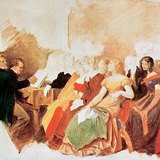 Moritz von Schwind: Schubertiade (1868.)