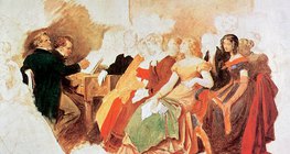Moritz von Schwind: Schubertiade (1868.)