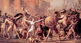 David - Otmica Sabinjanki (1799, Klasicizam)