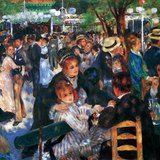 Auguste Renoir: Bal du moulin de la Galette (1876, Impresionizam)