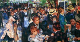 Auguste Renoir: Bal du moulin de la Galette (1876, Impresionizam)