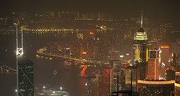 Hong Kong noću