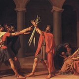 David - Zakletva Horacijeva (1784, Klasicizam)