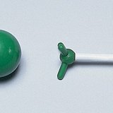 Molekula klora prikazana kalotnim i modelom štapića i kuglica