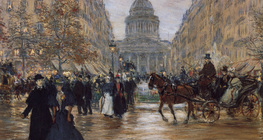 Jean Francois Raffaelli: Šetalište Saint-Michel
