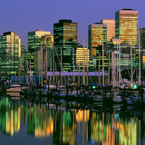 Pogled na Vancouver s mora