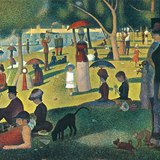 Georges Seurat: Nedjeljno popodne na otoku La Grande Jatte (1884-1886, Impresionizam)