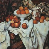 Paul Cézanne: Mrtva priroda s jabukama i narančama (1895-1900, Postimpresionizam)